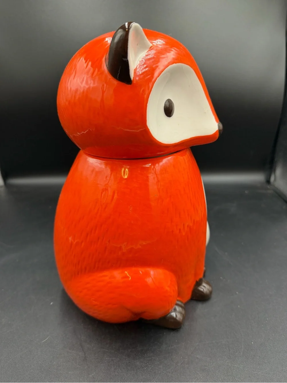 World Market Fox Cookie Jar! Great Condition & Hard To Find. Beautiful 11